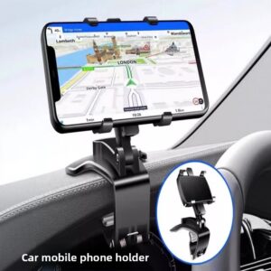 Auto Handyhalter Universal &ndash; Dashboard & Sonnenblende Halterung f&uuml;r Smartphone